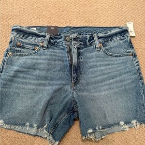 GAP Women's Light Blue Jean Shorts